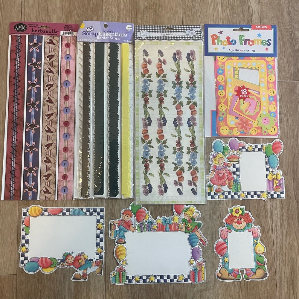 Scrapbooking Borders Stickers Frames